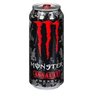 monster energy monster red, assault 473ml