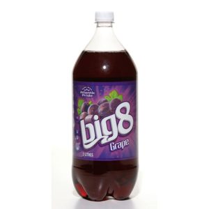 big 8 soda 2l grape