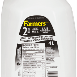 milk 2l 2% farmer jug