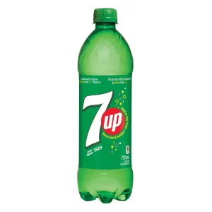 710ml bottle of soda 7up