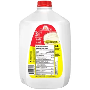 milk 4l 3.25% scotsburn