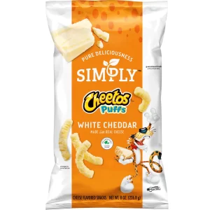 cheetos 280g white cheddar