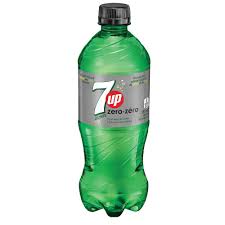 710 ml bottle of soda 7up zero