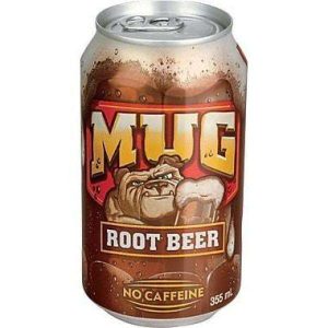 355ml cup of soda mug root beer